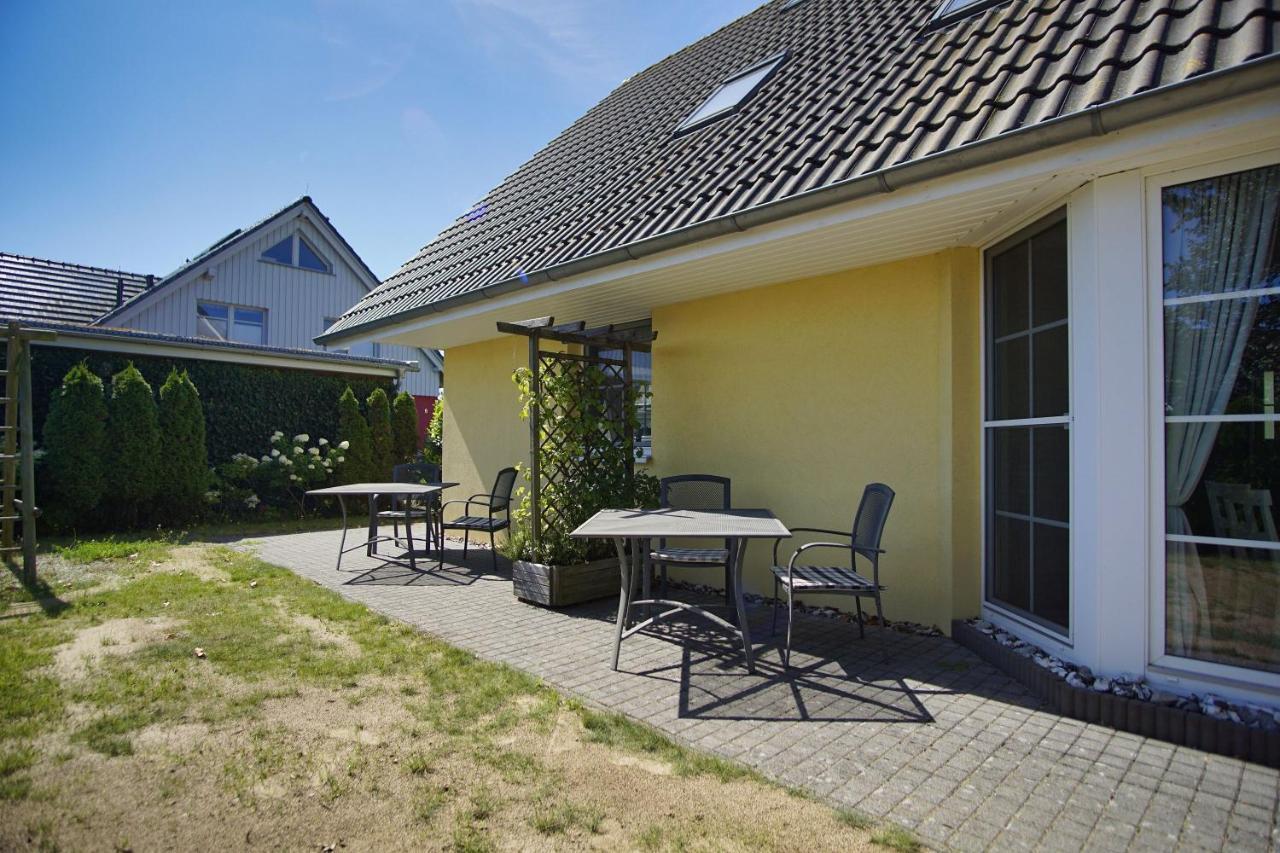 Haus Inselblick FeWo 01 Terrasse, Sauna- u Schwimmbadnutzungim AHOI Sellin Goehren  Exterior foto