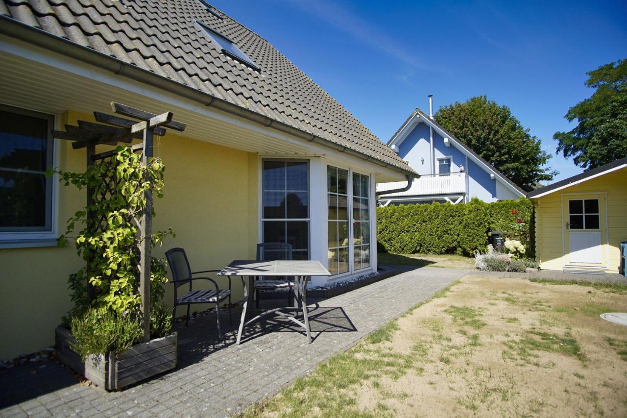 Haus Inselblick FeWo 01 Terrasse, Sauna- u Schwimmbadnutzungim AHOI Sellin Goehren  Exterior foto