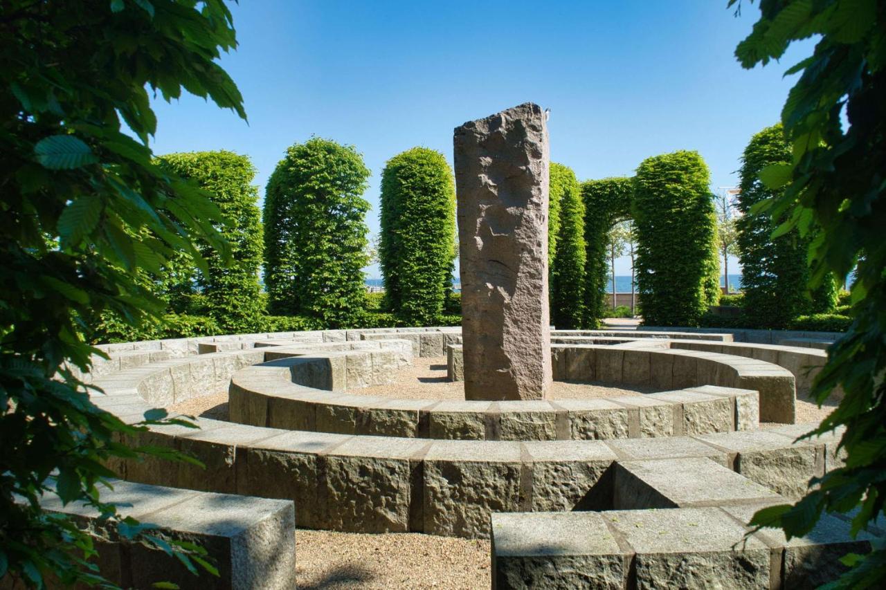 Haus Inselblick FeWo 01 Terrasse, Sauna- u Schwimmbadnutzungim AHOI Sellin Goehren  Exterior foto